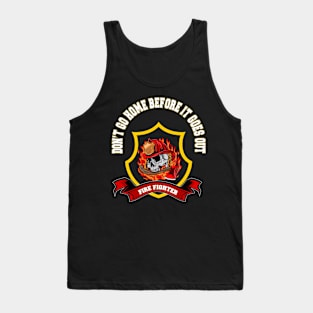 Fire fighter Tank Top